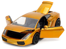 Load image into Gallery viewer, Lamborghini Gallardo Gold Metallic &quot;Fast X&quot; (2023) Movie &quot;Fast &amp; Furious&quot; Series 1/24 Diecast Model Car by Jada Jada
