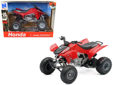 2009 Honda TRX 450R ATV Red 1/12 Diecast Motorcycle Model by New Ray New Ray