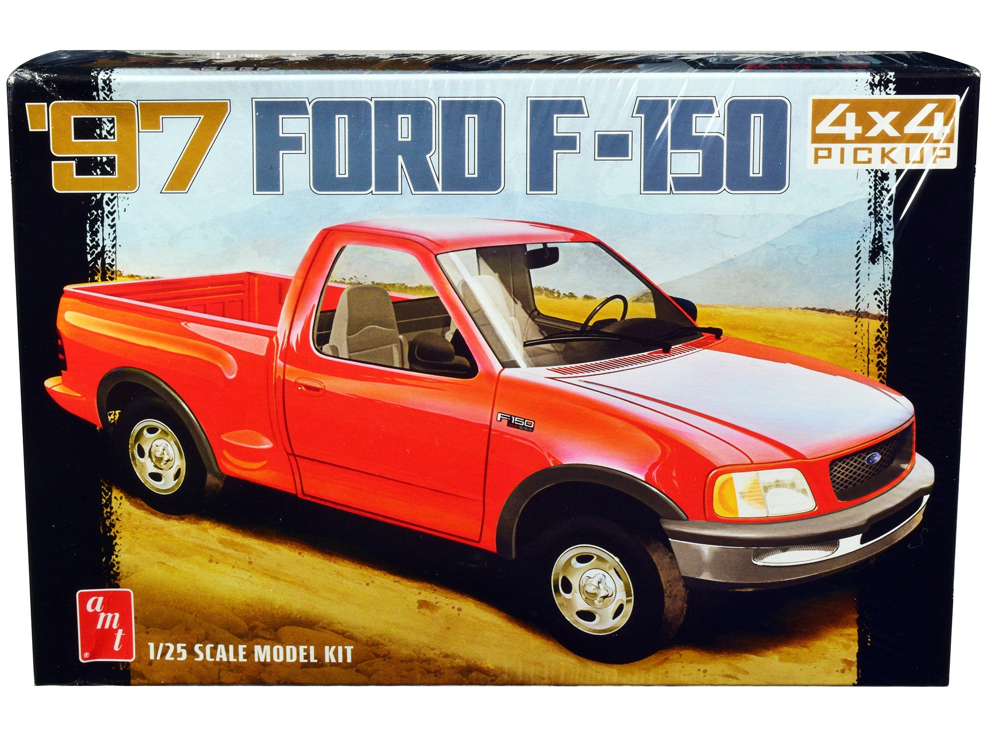 Skill 2 Model Kit 1997 Ford F-150 4X4 Pickup Truck 1/25 Scale Model by AMT AMT