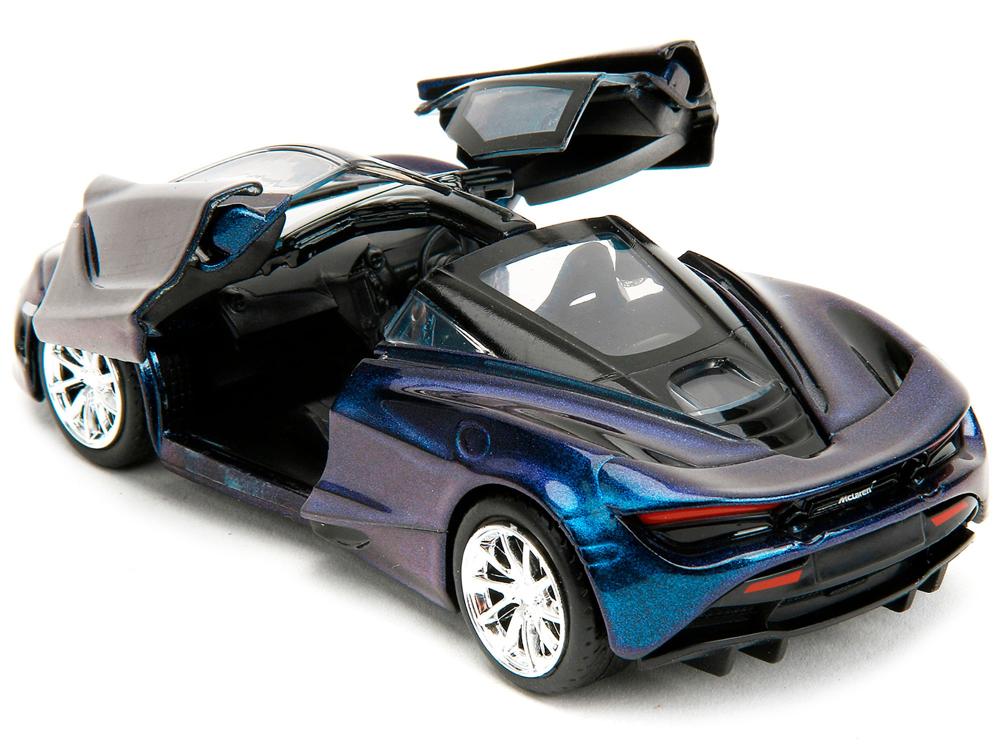 McLaren 720S Blue Metallic with Black Top "Pink Slips" Series 1/32 Diecast Model Car by Jada Jada