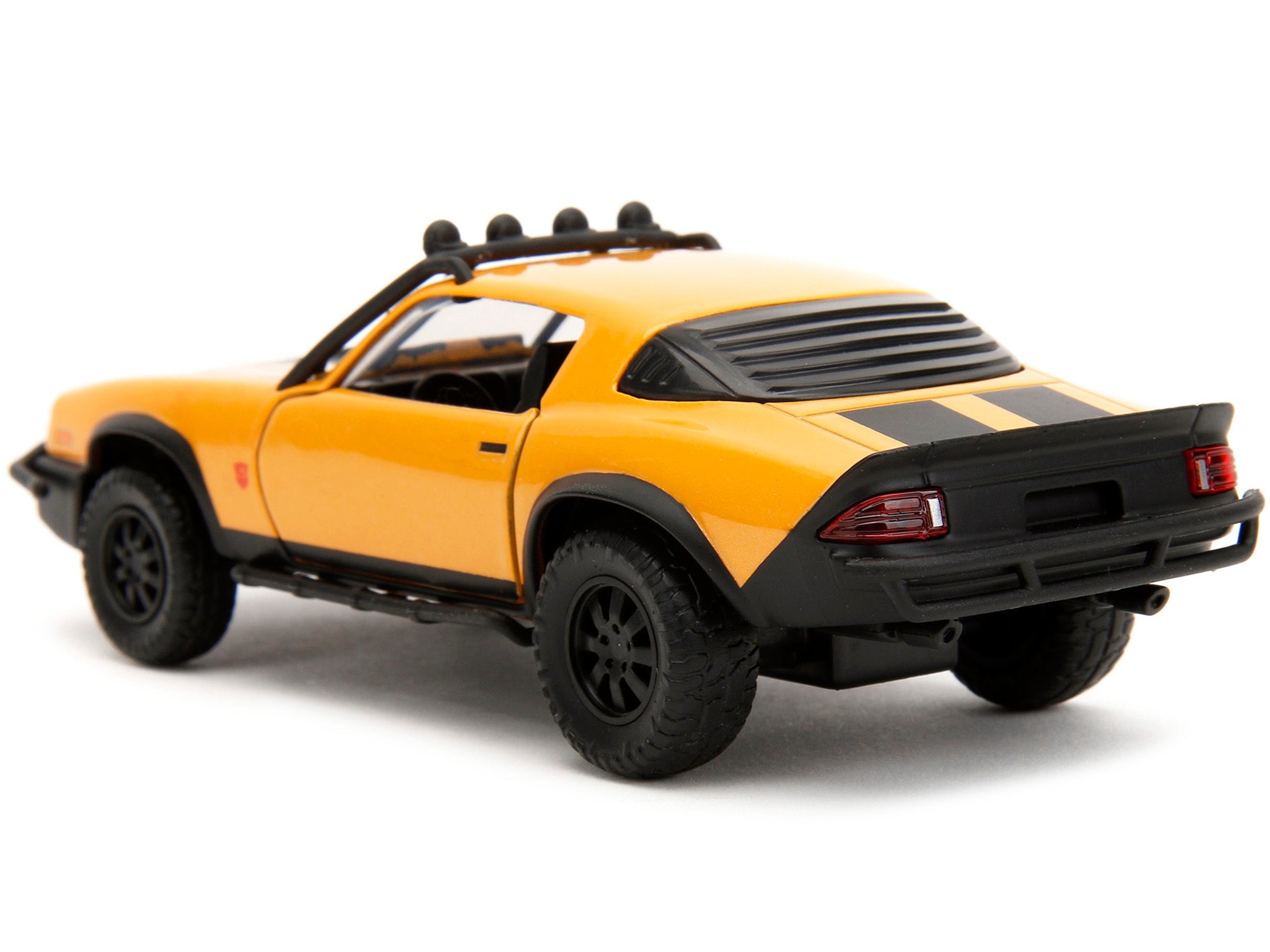 1977 Chevrolet Camaro Off-Road Version Yellow Metallic with Black Stripes "Transformers: Rise of the Beasts" (2023) Movie "Hollywood Rides" Series 1/32 Diecast Model Car by Jada Jada