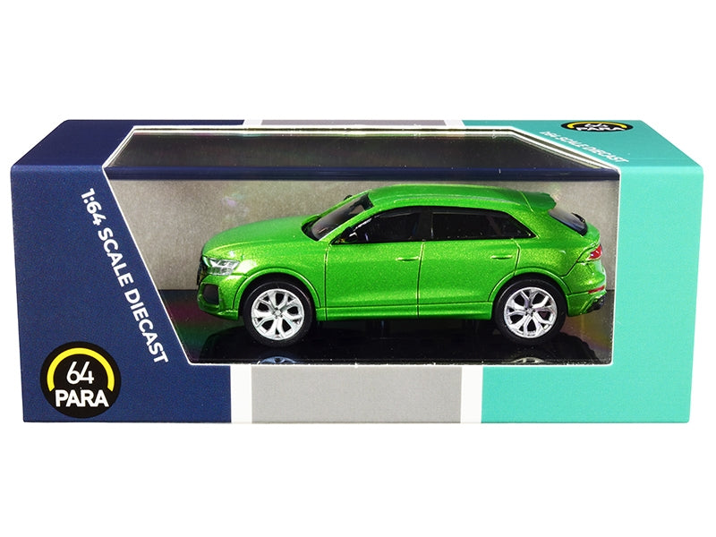 Audi RS Q8 Java Green Metallic 1/64 Diecast Model Car by Paragon Paragon