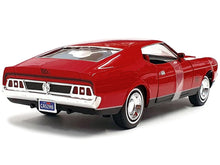 Load image into Gallery viewer, 1971 Ford Mustang Mach 1 Red James Bond 007 &quot;Diamonds are Forever&quot; (1971) Movie &quot;James Bond Collection&quot; Series 1/24 Diecast Model Car by Motormax Motormax
