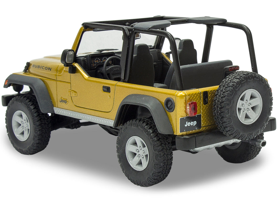 Level 4 Model Kit Jeep Wrangler Rubicon 1/25 Scale Model by Revell Revell