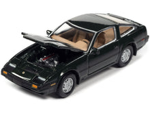 Load image into Gallery viewer, 1984 Nissan 300ZX Dark Green with Black Stripes &quot;Classic Gold Collection&quot; Series Limited Edition to 12480 pieces Worldwide 1/64 Diecast Model Car by Johnny Lightning Johnny Lightning
