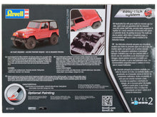 Load image into Gallery viewer, Level 2 Easy-Click Model Kit Jeep Wrangler Rubicon 1/25 Scale Model by Revell Revell
