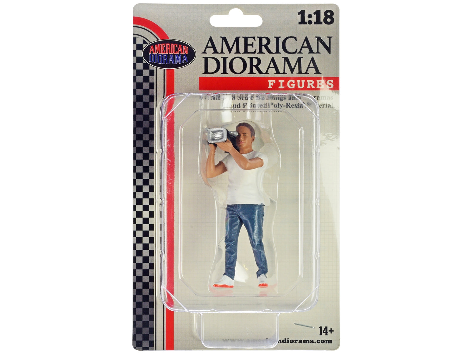 "On-Air" Figure 3 for 1/18 Scale Models by American Diorama American Diorama