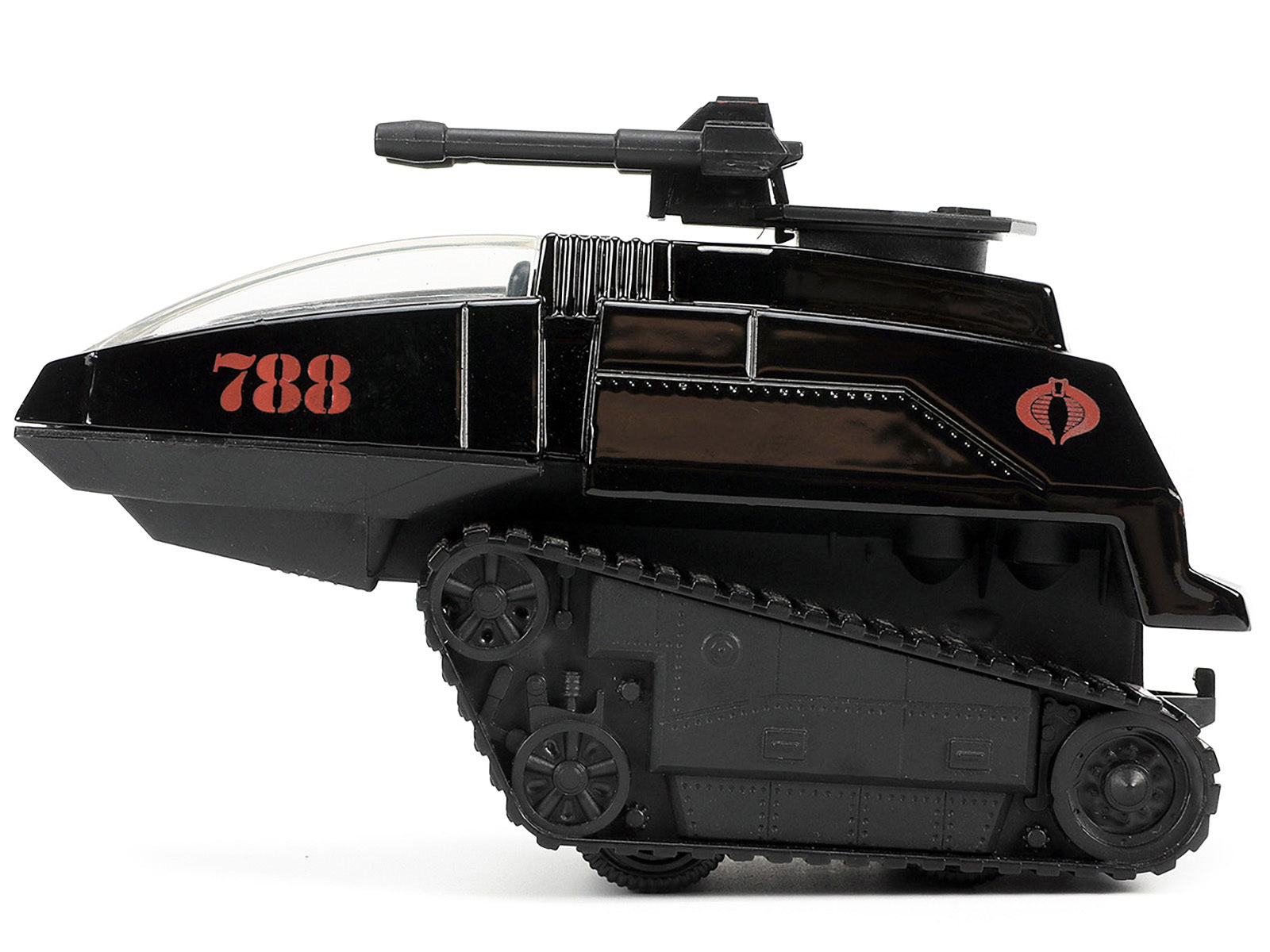 H.I.S.S. Tank #788 with Turret and Destro Diecast Figure "G.I. Joe" "Hollywood Rides" Series 1/32 Diecast Model Car by Jada Jada