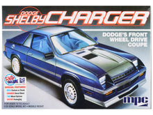 Load image into Gallery viewer, Skill 2 Model Kit 1986 Dodge Shelby Charger 1/25 Scale Model by MPC MPC
