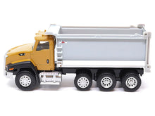 Load image into Gallery viewer, CAT Caterpillar CT660 Dump Truck Yellow and Gray 1/64 Diecast Model by Diecast Masters Diecast Masters
