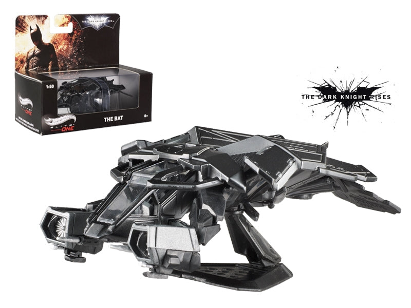 The Bat Plane Batman "The Dark Knight Rises" (2012) Movie "Elite One" Series 1/50 Diecast Model by Hot Wheels Hotwheels