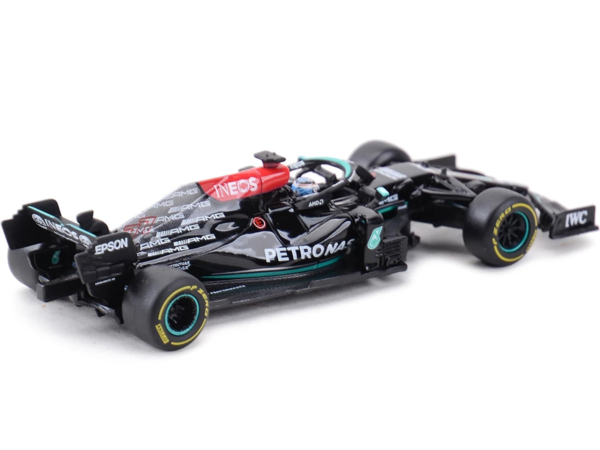 Mercedes-AMG F1 W12 E Performance #77 Valtteri Bottas "Petronas Formula One Team" Formula One F1 (2021) 1/43 Diecast Model Car by Bburago Bburago