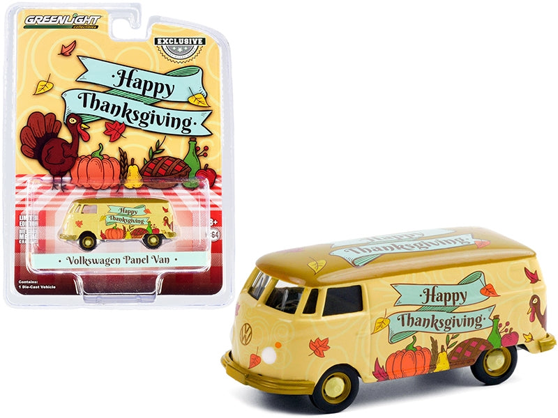 Volkswagen Panel Van "Happy Thanksgiving" "Hobby Exclusive" 1/64 Diecast Model by Greenlight Greenlight