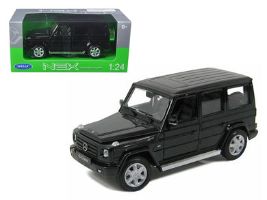 Mercedes Benz G Class Wagon Black 1/24-1/27 Diecast Model Car by Welly Welly