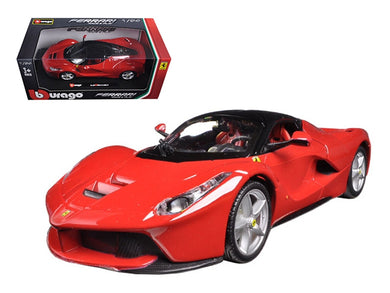 Ferrari LaFerrari F70 Red with Black Top 1/24 Diecast Model Car by Bburago Bburago