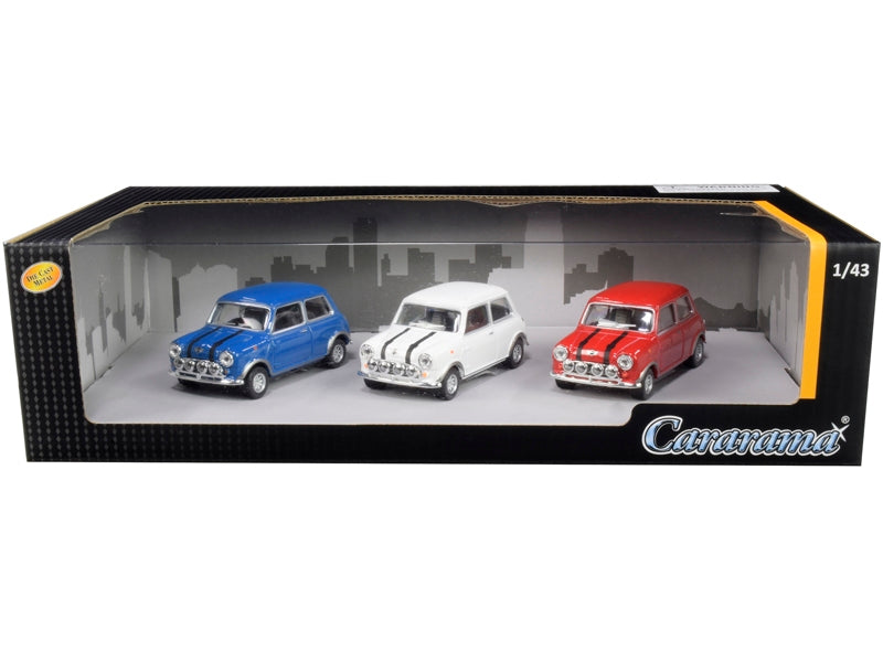 Mini Cooper 3 piece Gift Set 1/43 Diecast Model Cars by Cararama Cararama