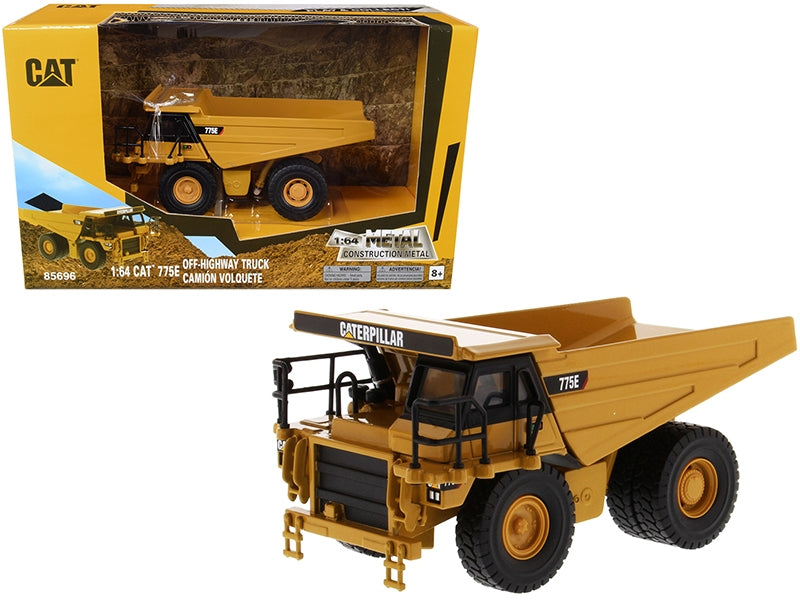 CAT Caterpillar 775E Off-Highway Dump Truck "Play & Collect!" 1/64 Diecast Model by Diecast Masters Diecast Masters