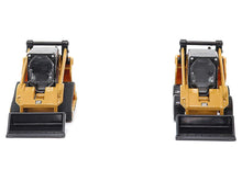 Load image into Gallery viewer, CAT Caterpillar 272D2 Skid Steer Loader Yellow and CAT Caterpillar 297D2 Compact Track Loader Yellow Set of 2 pieces 1/64 Diecast Models by Diecast Masters Diecast Masters
