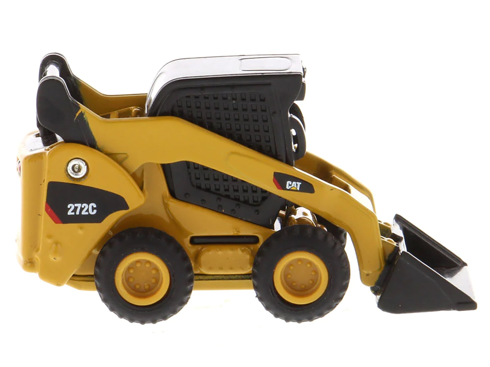 CAT Caterpillar 272C Skid Steer Loader Yellow "Micro-Constructor" Series Diecast Model by Diecast Masters Diecast Masters