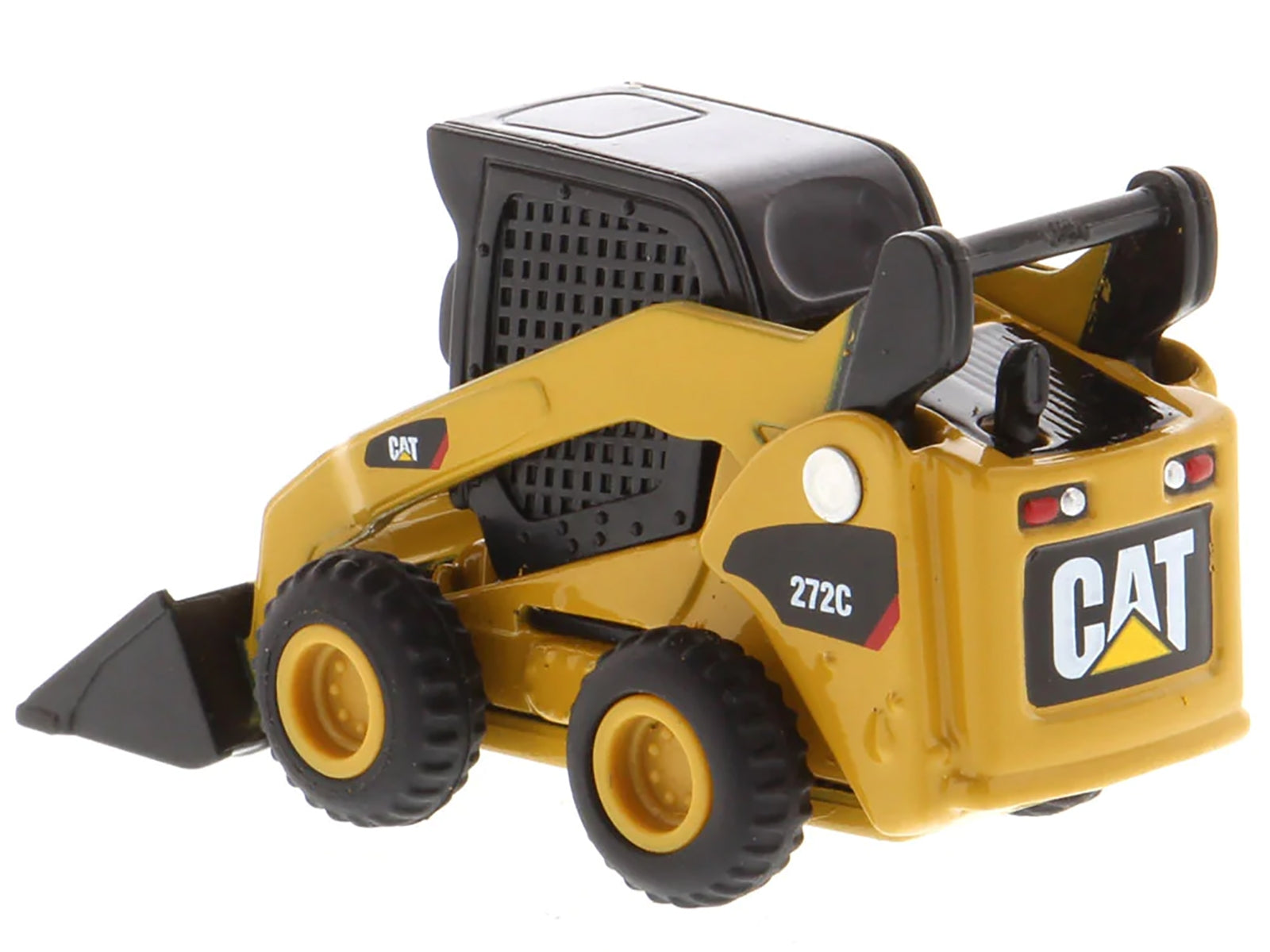 CAT Caterpillar 272C Skid Steer Loader Yellow "Micro-Constructor" Series Diecast Model by Diecast Masters Diecast Masters