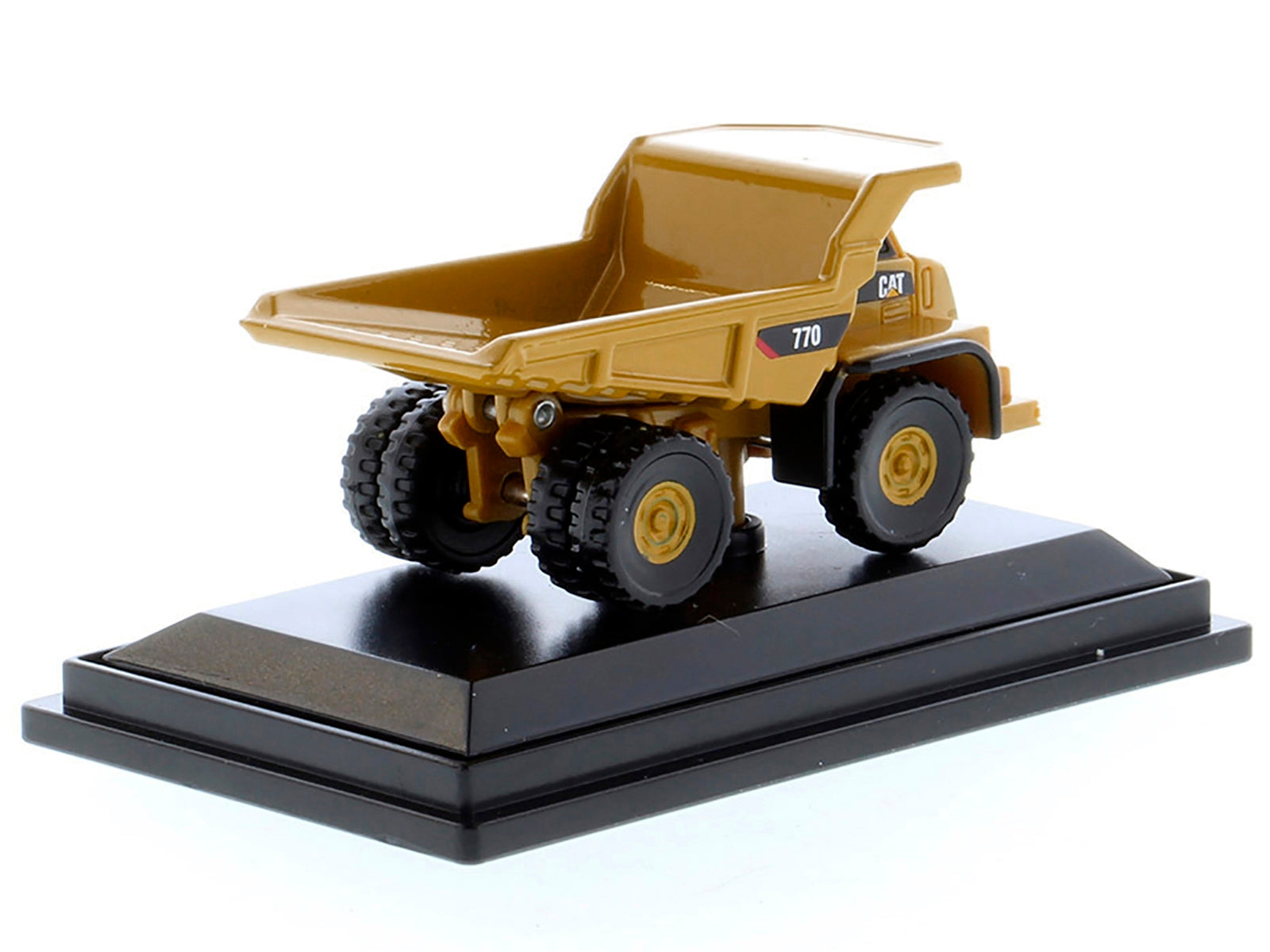 CAT Caterpillar 770 Off-Highway Truck Yellow "Micro-Constructor" Series Diecast Model by Diecast Masters Diecast Masters