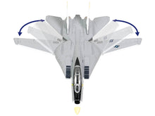 Load image into Gallery viewer, Grumman F-14B Tomcat Fighter Aircraft &quot;VF-142 Ghostriders&quot; and Section K of USS Enterprise (CVN-65) Aircraft Carrier Display Deck &quot;Legendary F-14 Tomcat&quot; Series 1/200 Diecast Model by Forces of Valor Forces Of Valor
