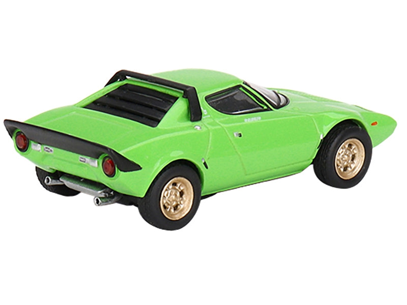 Lancia Stratos HF Stradale Verde Chiaro Green Limited Edition to 1200 pieces Worldwide 1/64 Diecast Model Car by True Scale Miniatures True Scale Miniatures