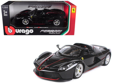 Ferrari LaFerrari F70 Aperta Black 1/24 Diecast Model Car by Bburago Bburago