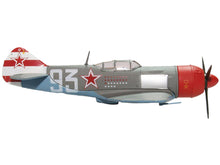 Load image into Gallery viewer, Lavochkin LA7 Fighter Plane Sergei Federovich Dolgushin 156th Fighter Regiment (1945) &quot;Oxford Aviation&quot; Series 1/72 Diecast Model Airplane by Oxford Diecast Oxford Diecast
