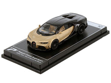 Load image into Gallery viewer, Bugatti Chiron Supersport Silk Gold Metallic and Nocturne Black &quot;Hypercar League Collection&quot; 1/64 Diecast Model Car by PosterCars PosterCars
