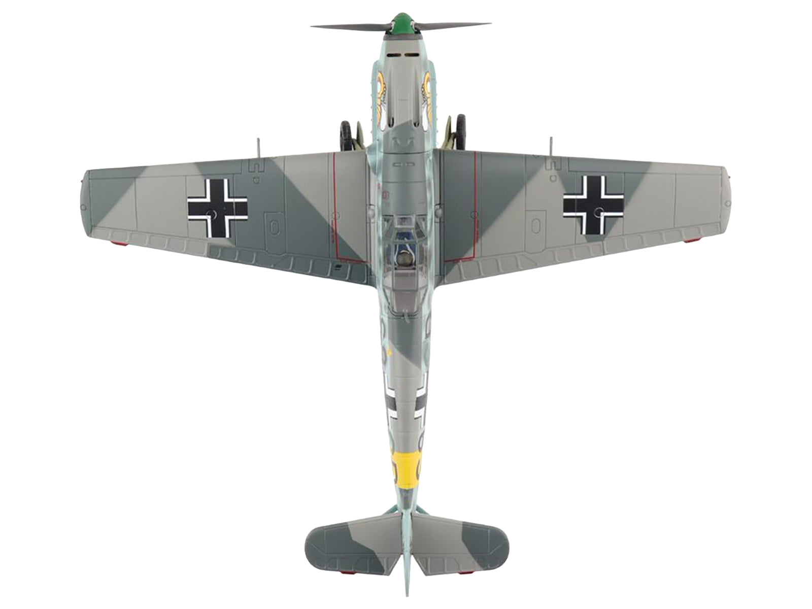 Messerschmitt Bf 109E-7B Fighter Aircraft "III./SKG 210 Russia" (1941) "Air Power Series" 1/48 Diecast Model by Hobby Master Hobby Master