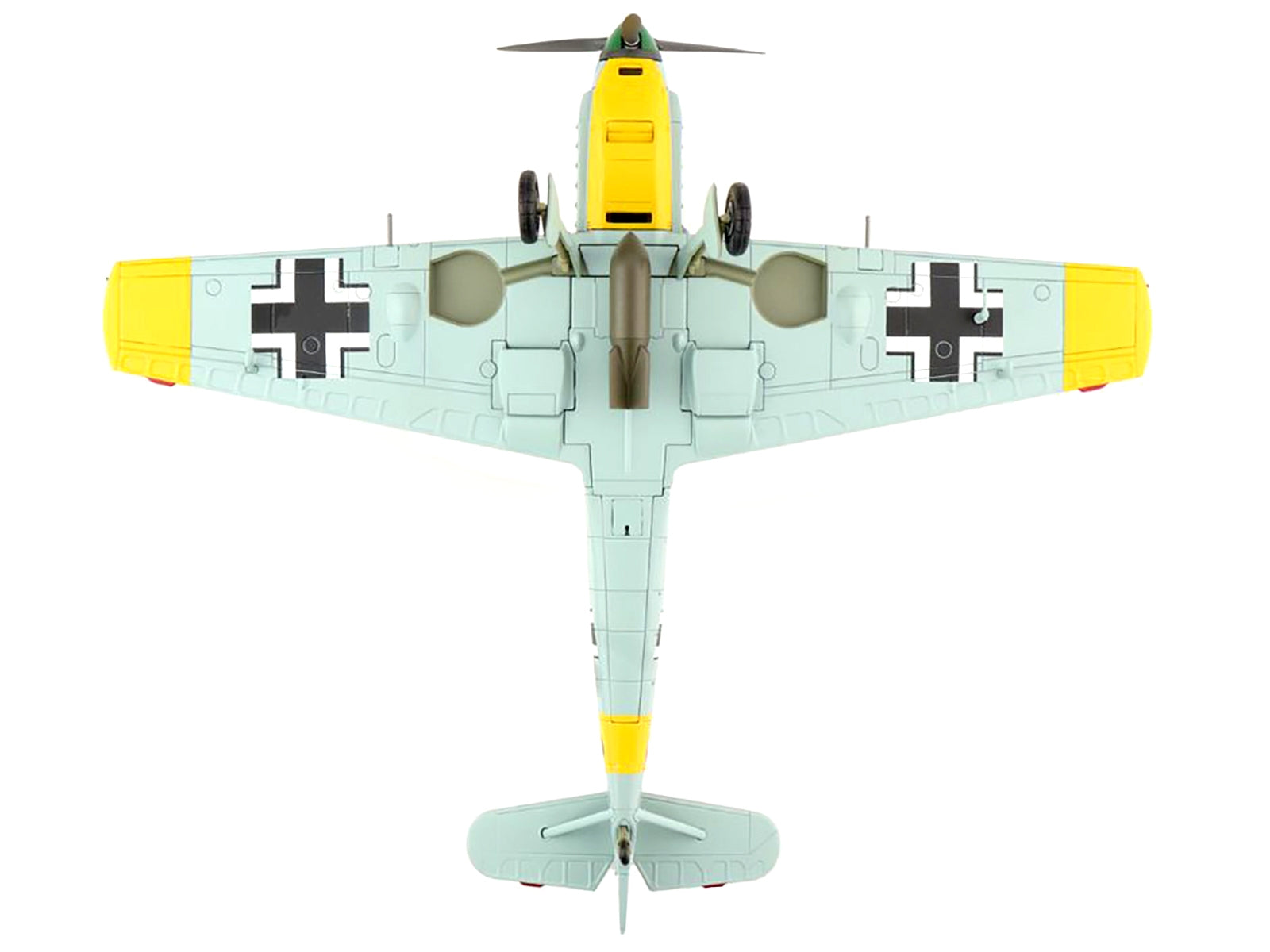 Messerschmitt Bf 109E-7B Fighter Aircraft "III./SKG 210 Russia" (1941) "Air Power Series" 1/48 Diecast Model by Hobby Master Hobby Master