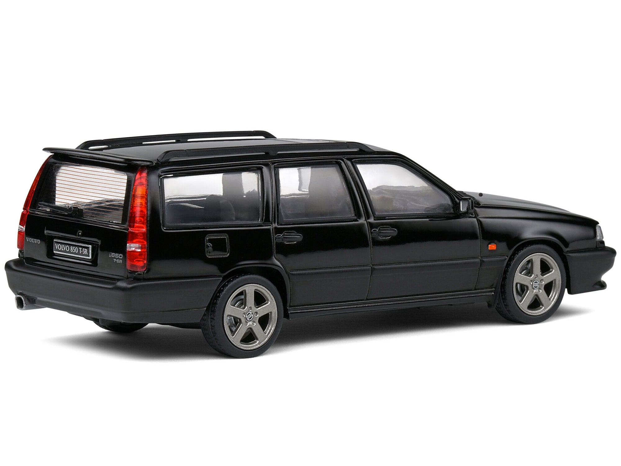 1996 Volvo 850 T5-R Black 1/43 Diecast Model Car by Solido Solido