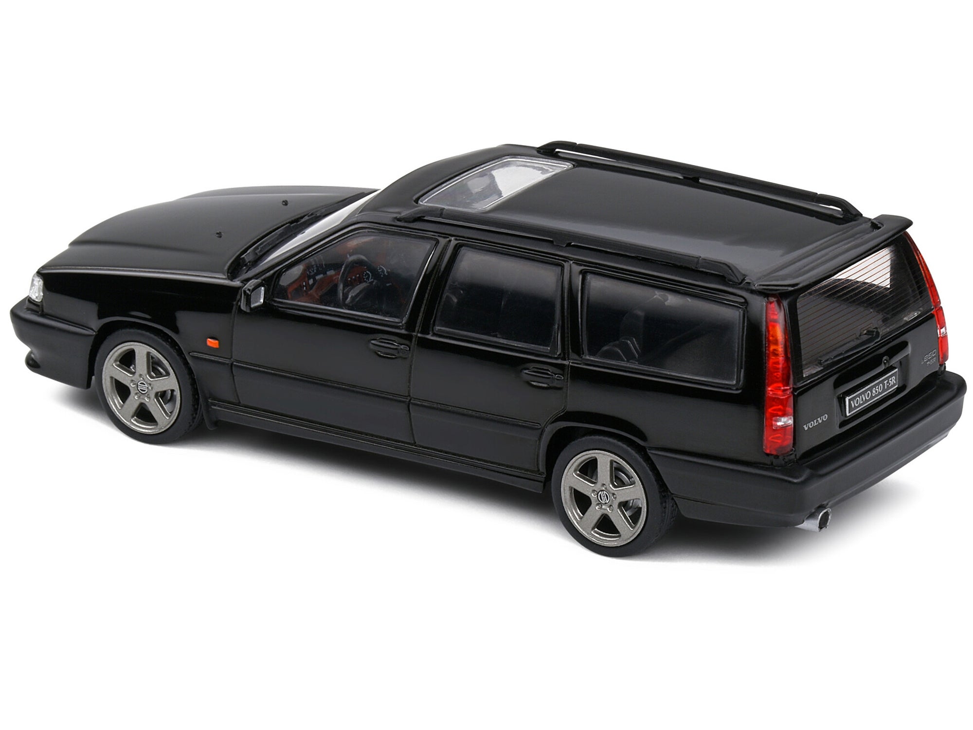 1996 Volvo 850 T5-R Black 1/43 Diecast Model Car by Solido Solido