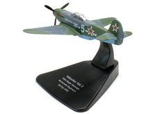 Load image into Gallery viewer, Yakovlev Yak-3 Fighter Plane Pilot Roger Sauvage Nomandie Regiment (Spring 1945) &quot;Oxford Aviation&quot; Series 1/72 Diecast Model Airplane by Oxford Diecast Oxford Diecast
