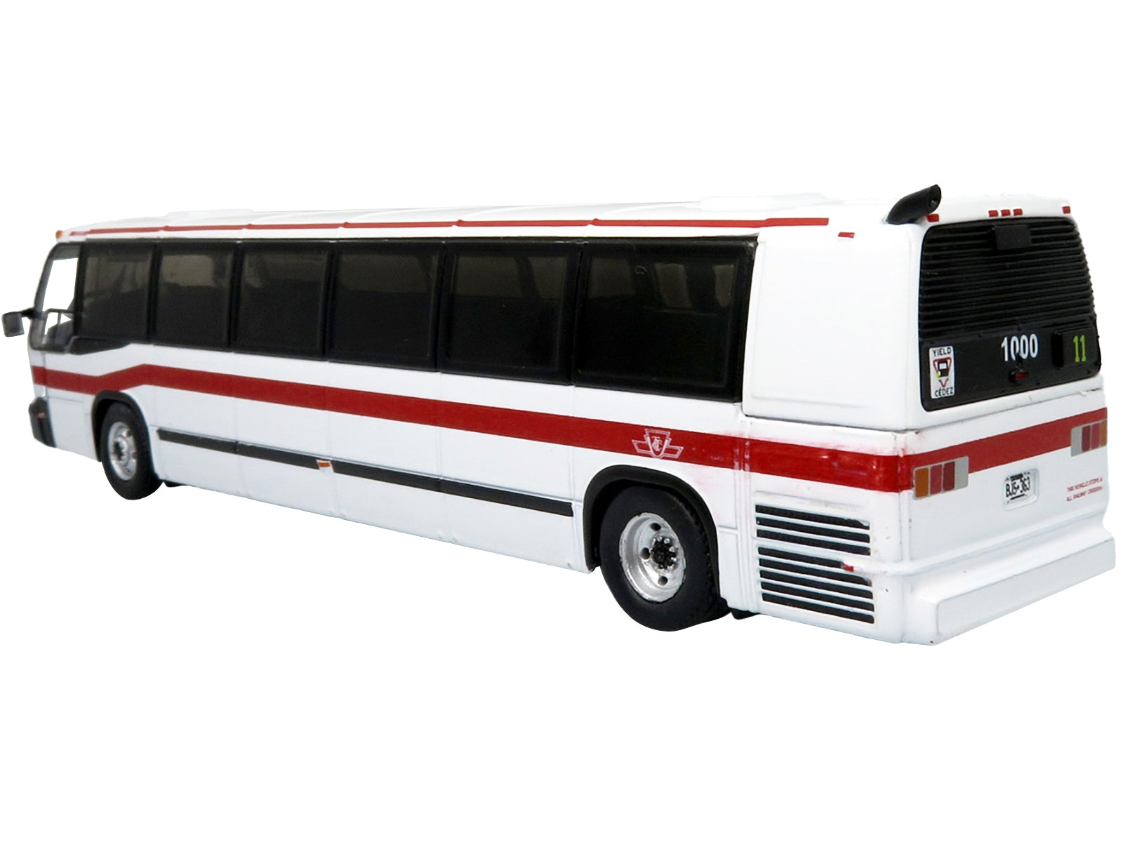 TMC RTS Transit Bus TTC Toronto "11 Bayview To Davisville STN" "Vintage Bus & Motorcoach Collection" 1/87 Diecast Model by Iconic Replicas Iconic Replicas