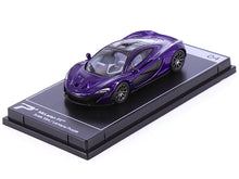 Load image into Gallery viewer, McLaren P1 Lantana Purple Metallic with Black Top &quot;Hypercar League Collection&quot; 1/64 Diecast Model Car by PosterCars PosterCars
