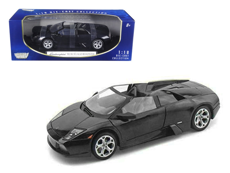 Lamborghini Murcielago Roadster Black 1/18 Diecast Model Car by Motormax Motormax