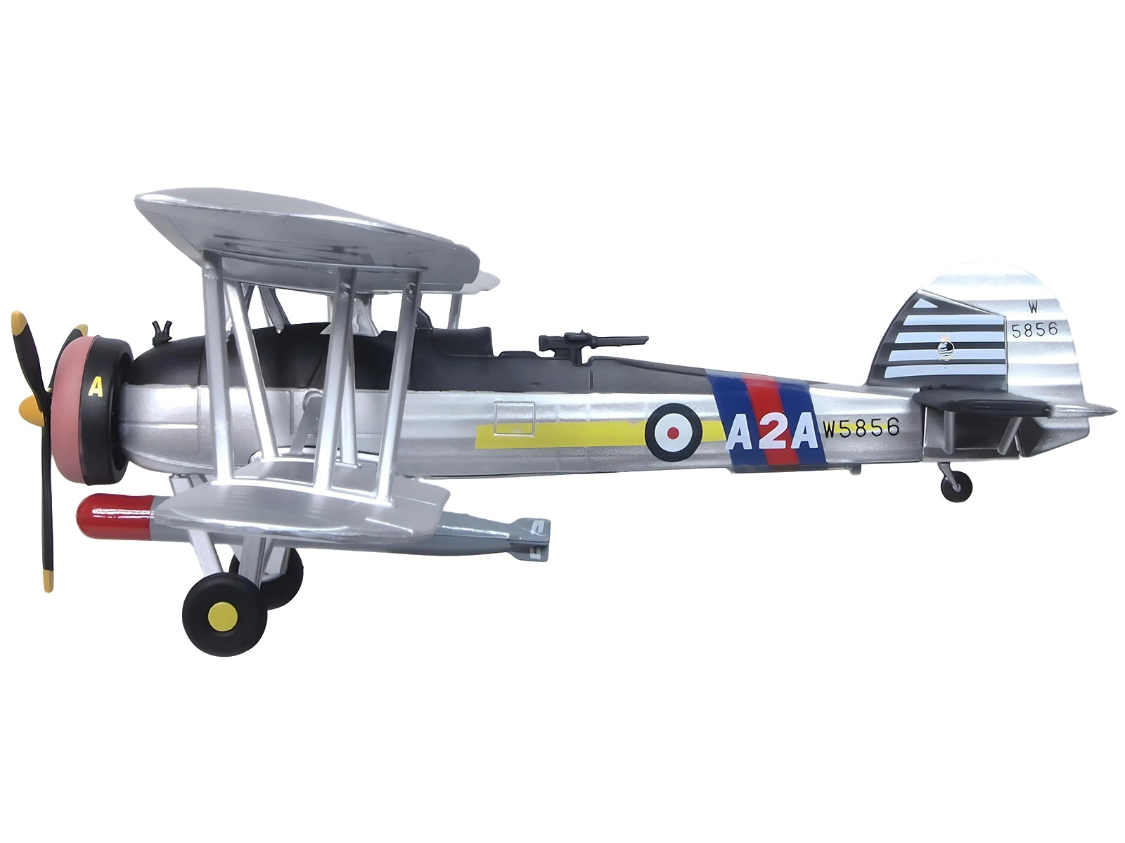 Fairey Swordfish Mk I Bomber Aircraft "FAA Historic Flight RNAS Yeovilton" Royal Navy "Oxford Aviation" Series 1/72 Diecast Model Airplane by Oxford Diecast Oxford Diecast