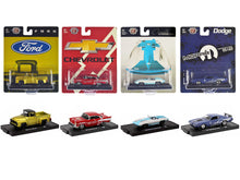 Load image into Gallery viewer, &quot;Auto-Drivers&quot; Set of 4 pieces in Blister Packs Release 100 Limited Edition to 9600 pieces Worldwide 1/64 Diecast Model Cars by M2 Machines M2
