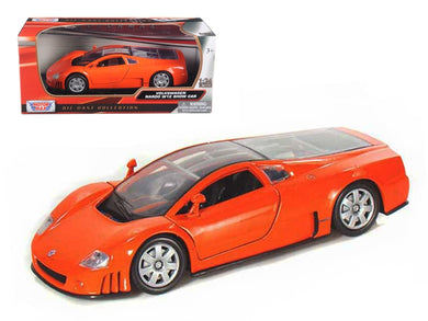 Volkswagen Nardo W12 Orange 1/24 Diecast Car Model by Motormax Motormax