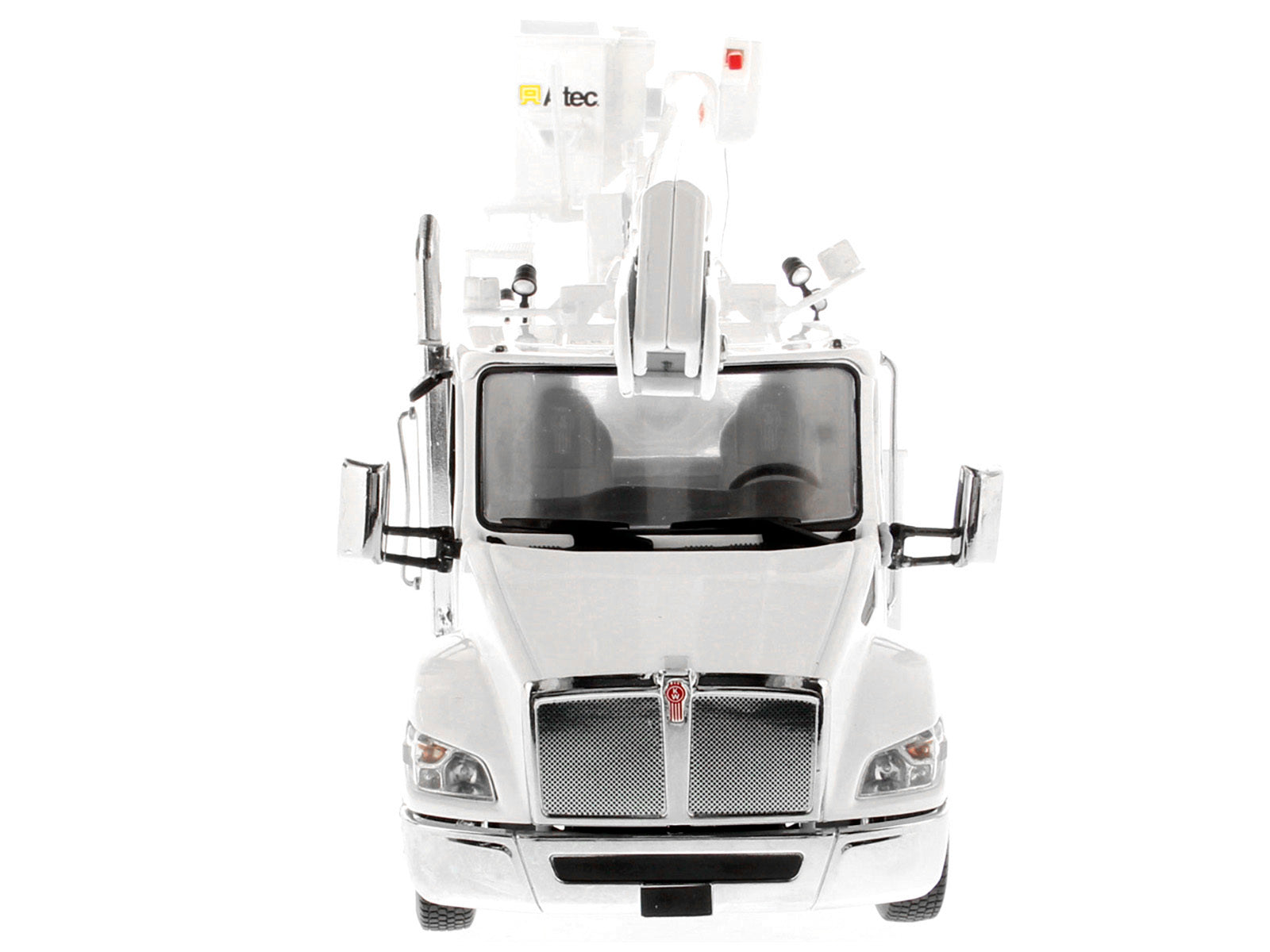 Kenworth T380 with Altec AA55 Aerial Service Truck White "Transport Series" 1/32 Diecast Model by Diecast Masters Diecast Masters