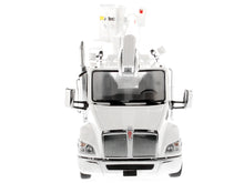 Load image into Gallery viewer, Kenworth T380 with Altec AA55 Aerial Service Truck White &quot;Transport Series&quot; 1/32 Diecast Model by Diecast Masters Diecast Masters
