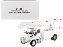 Load image into Gallery viewer, Kenworth T380 with Altec AA55 Aerial Service Truck White &quot;Transport Series&quot; 1/32 Diecast Model by Diecast Masters Diecast Masters
