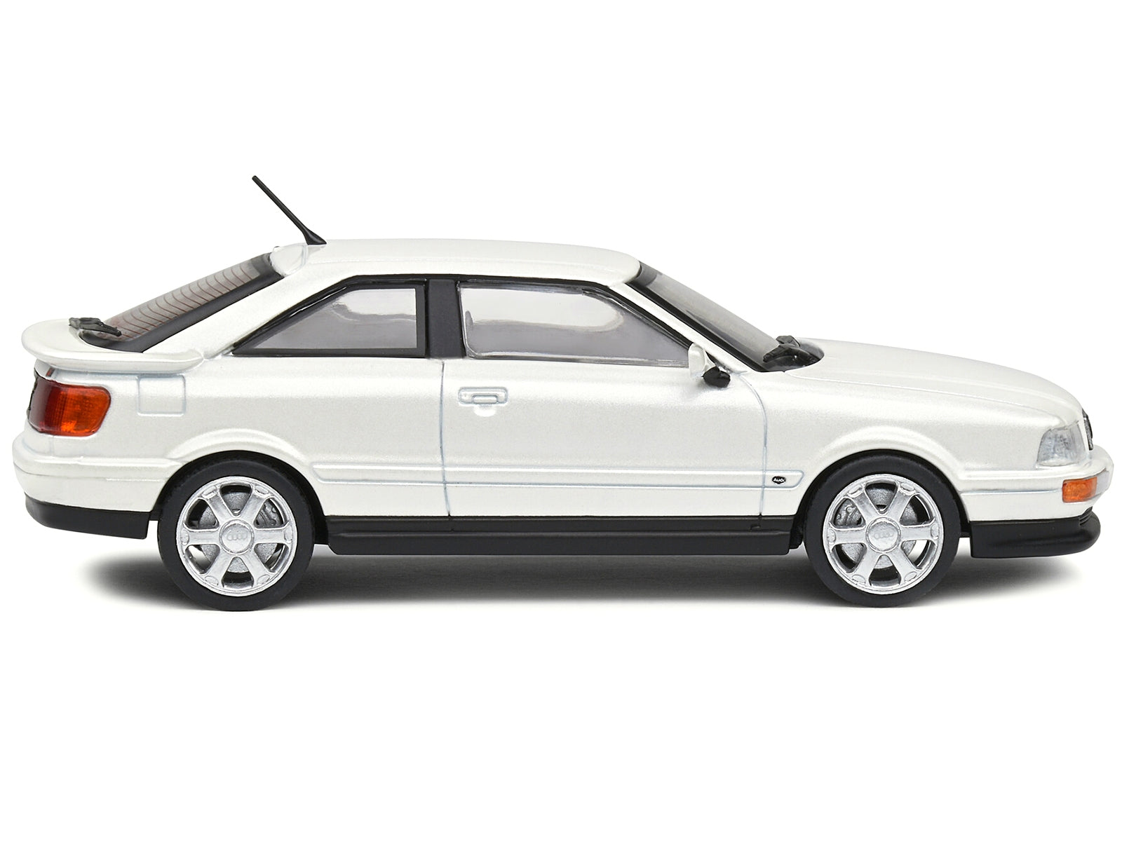 1992 Audi Coupe S2 Pearl White Metallic 1/43 Diecast Model Car by Solido Solido