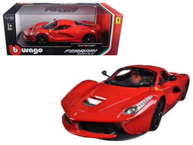 Ferrari LaFerrari F70 Red with Black Wheels 1/18 Diecast Model Car by Bburago Bburago