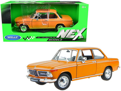 BMW 2002ti Orange 1/24 Diecast Model Car by Welly Welly