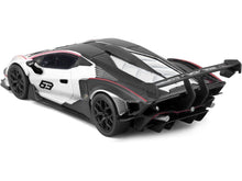 Load image into Gallery viewer, Lamborghini Essenza SCV12 #63 White and Black &quot;Squadra Corse&quot; &quot;Race&quot; Series 1/24 Diecast Model Car by Bburago Bburago
