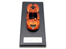 Load image into Gallery viewer, McLaren Elva Convertible #4 Matt Orange Metallic 1/64 Diecast Model Car by LCD Models LCD Models
