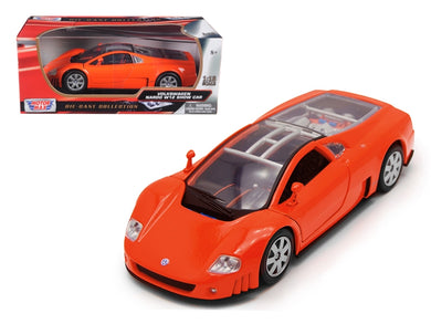 Volkswagen Nardo W12 Show Car Orange 1/18 Diecast Model Car by Motormax Motormax